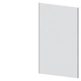 SIVACON side panel/rear panel, closed, IP40, H: 1800 mm, W: 1000 mm, RAL 7035