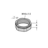 Coupling Nut for Flanges   SECHSKANTMUTTER M16X1.5. SW17