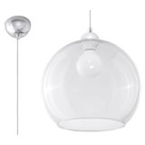 HANGING LAMP BALL TRANSPARENT E27 1X60W IP20