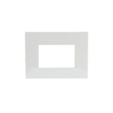 Frame, 3 modules, WHITE