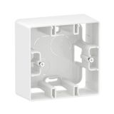 CADRE SAILLIE 1 POSTE BLANC