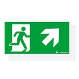CROSSIGN 160 SP1-E002-UPR - Escape sign