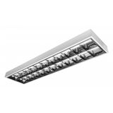 Louvre luminaire RASTRO, for T8 LED single-sided power supply, 2x150cm, G13, AC220-240V, 50/60 Hz, IP20