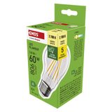 LED Bulb Filament A60 A CLASS / E27 / 3.8 W (60 W) / 806 lm / warm white