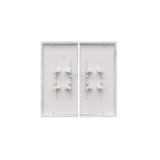 Two-way switch, (module), 10AX, quick connection, Silver matt, metalic