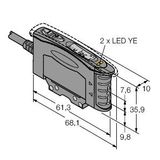 Photoelectric Sensor Photoelectric Sensor for Plastic Fibers   D10UNFP W/30