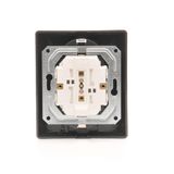 Intermediate switch, (module), 10AX, quick connection, cream white/electro white