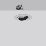 RONDOS mini, 29 W, 3050 lm, 935, silver, on/off Recessed projectors, D