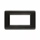 44 MOULDED FR.PLATE MET.DARK.GR. 4M