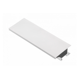 Profile GLAX for LED strip, end, for plate 18 mm, 3 m, white