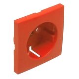 COVER PLATE F/EARTH SOCKET (SKO TYPE) ORANGE