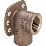 Wall connection elbow 15x1/2"