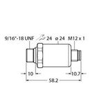 Pressure Transmitter With Current Output (2-Wire)   PT600R-2121-I2-H1143