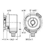 Incremental Encoder Efficiency Line   REI-E-114I10E-4B2500-H1181