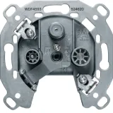 Antenna socket, 3-hole antenna socket for SAT, TV, FM, single socket