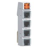 LMN module with 4xRJ12, active, 1 PLE