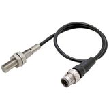 Proximity sensor, inductive, full metal stainless steel 303, M8, shiel