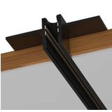 2.0 m, 2 wires Magnetic Track  24V, White, Trimless Recessed