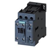 Contactor, AC-3e, 7.5 kW/400 V, 110 V DC, 0.7-1.25*Us, 1 NO + 1 NC, 3-pole