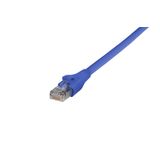 Patch cord Cat.6A AWG 27, 2.0 m blue, cULus