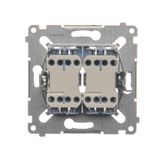 Light LED indicator red light, (module), graphite mat