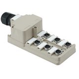 Hood version, IDC, M12, 30 V, A-coded, LED: Yes, LED initiator: Yes, Wiring type: PNP