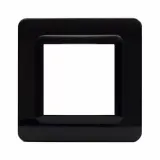 44 MOULDED FR.PLATE POL.DARK GREY2M