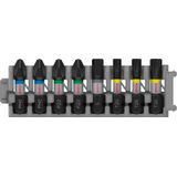 PRO Impact Mixed Pack, PH2(x2); PZ2(x2); H5; T20; T25; T30, 25 mm, 8 pcs