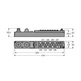 piconet stand-alone module for DeviceNet 8 Digital PNP Inputs Filter 3 ms   SDNB-0800D-1007