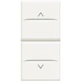 axolute - double pushbotton stop 1m white