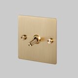 1G TOGGLE / INTERMEDIATE 3-WAY / BRASS