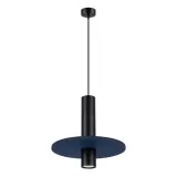 Pendant lamp PELTA 1 black/navy