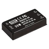 SKA20B-12 DC/DC Converter 18-36V:+12V 1666mA 19.2W, MEAN WELL