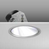 PASCALA round, 30 W, 2800 lm, 827-865, silver, DALI Recessed downlight