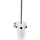 Logis Universal toilet brush with holder, chrome
