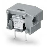 Stackable 2-conductor PCB terminal block 0.75 mm² Pin spacing 10/10.16