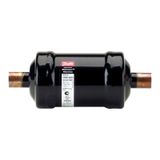 Hermetic bi-flow filter drier, DMB, 08 cu.in., Copper