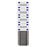 Combination Distributor Modular chassis 200mm 18HU, complete