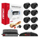 Parking assistant system LED 8 sensor black "GOLD" 18mm