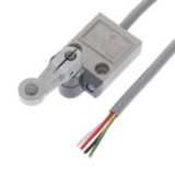 Compact enclosed limit switch, roller lever (high sensitivity), 4 A 30 VDC, 3m VCTF oil-resistant cable D4CN3224B