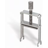 Shield clamping saddle diameter of compatible conductor