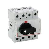 DSX switch disconnector size 1 63A 4 poles - Rated current = 32A - for rail mounting