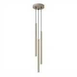 Pendant lamp PASTELO 3P taupe
