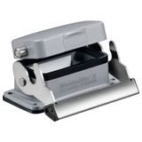 HDC enclosures, Size: 4, Protection degree: IP65, in plugged condition, Bulkhead housing, End-locking clamp, lower side, Standard, with cover