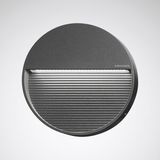 Wall and ceiling luminaire Invego Circ Lens Anthracite ET 9,70W 329lm 90 asymmetric medium wide (AM) IP65 IK08 3 SDCM