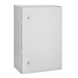 Wall-mounted enclosure 1 door IP66 H=600 W=400 D=260mm