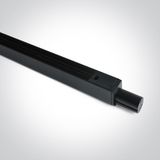 42003P/B BLACK P&P MAGNETIC PROFILE 98cm 48V IP20