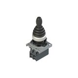 Complete unit with joystick, fixing adapter and contacts