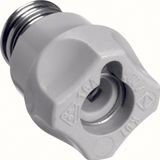 Screw caps D01 E14 plastic with indicator hole