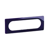 PLATE 3G LARGE BLEU DE FOUR